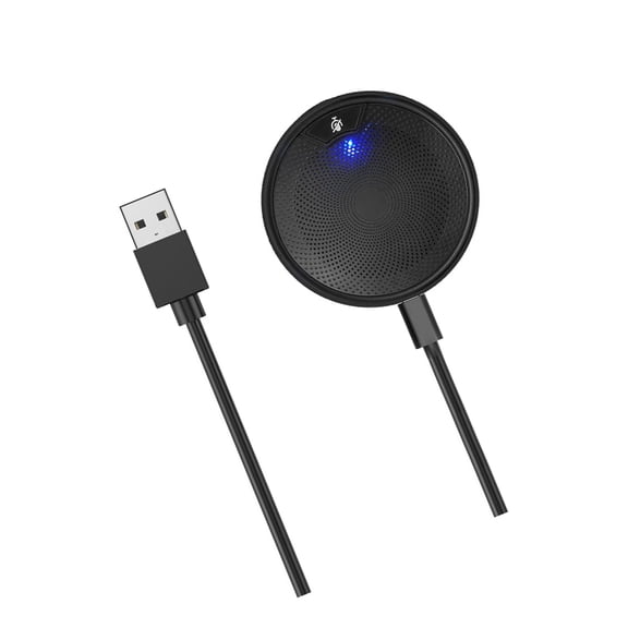 UM13 USB Conference Microphone With Long Distances Voice Capturing And Mute Function For Online Classes