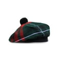 thumbnail image 1 of UMAM Scottish Traditional Tam o' Shatner Acrylic Wool Tammy Hat Flat Bonnet Kilt Many Tartans (Heritage of Wales), 1 of 1