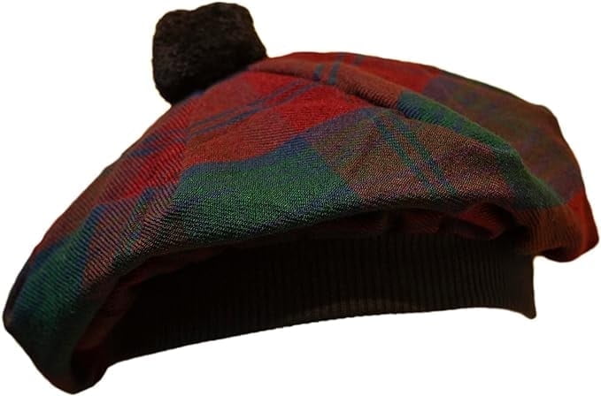 Scottish Traditional Tam o\' Shatner Acrylic Wool Tammy Hat Flat Bonnet UMAM Scottish Traditional Tam o main image 4