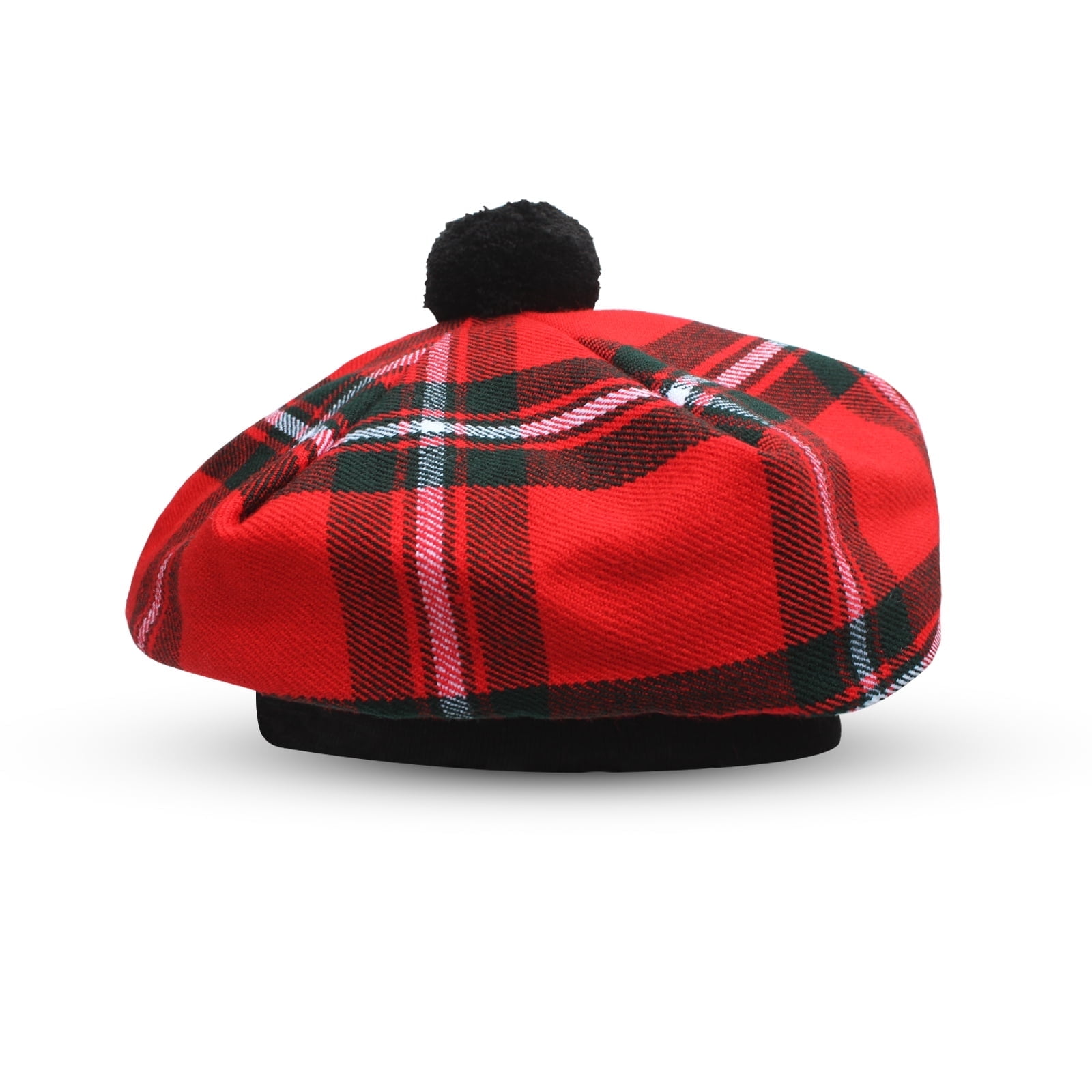 Scottish Traditional Tam o\' Shatner Acrylic Wool Tammy Hat Flat Bonnet UMAM Scottish Traditional Tam O main image 3