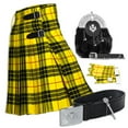 thumbnail image 1 of UMAM Tartan Kilt Set - 06 Pieces Kilt Accessories for Men, Scottish Outfit (Macleod of Lewis, Belly Button Waist 38"), 1 of 4