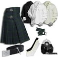 thumbnail image 1 of UMAM Tartan Kilt Set - 08 Pieces Kilt Accessories for Men, Scottish Outfit (Scottish Blue, Belly Button Waist 36"), 1 of 1