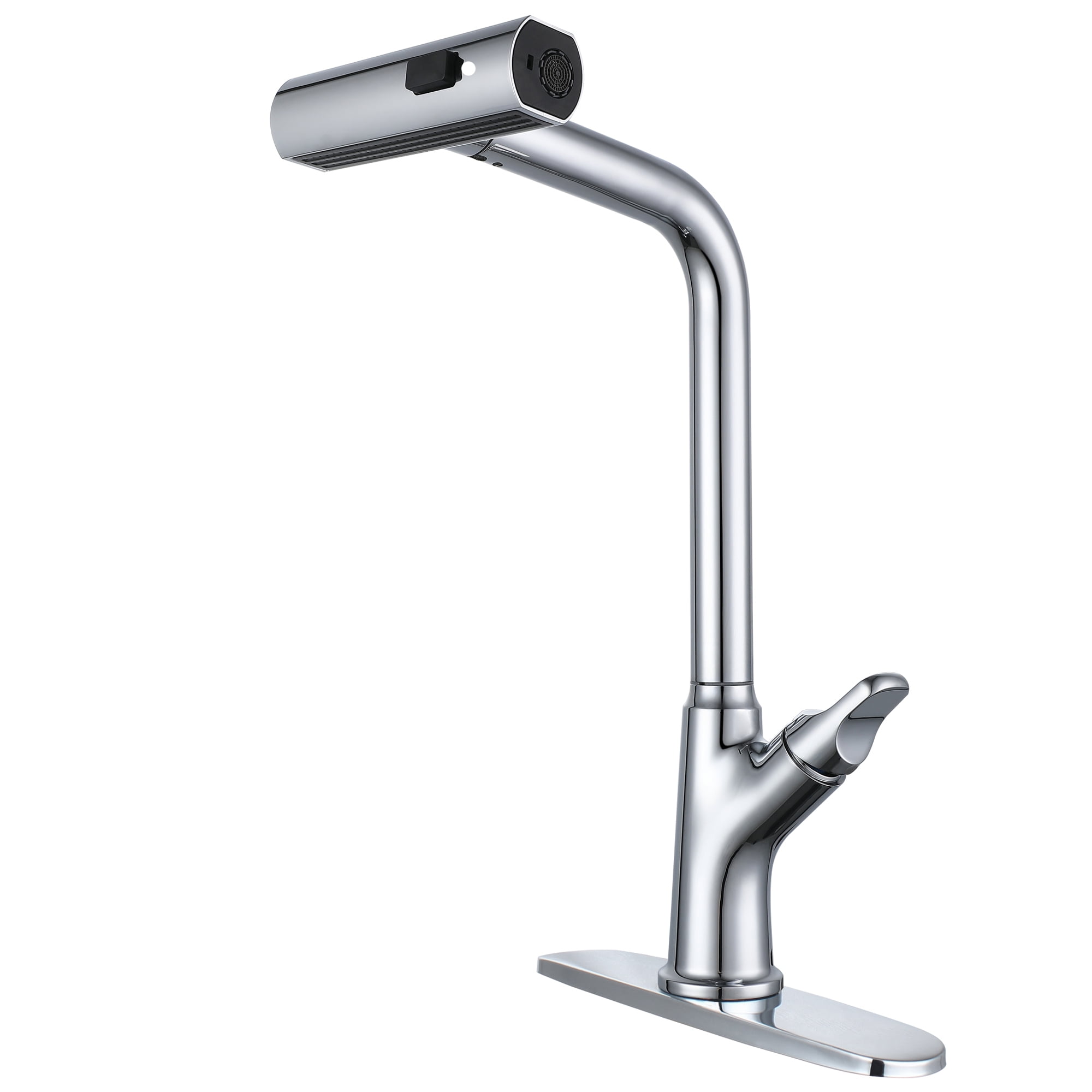 Utility Sink Faucet With Separate Sprayer UMANYI Single Handle Kitchen Faucet with Pull Down Sprayer Waterfall