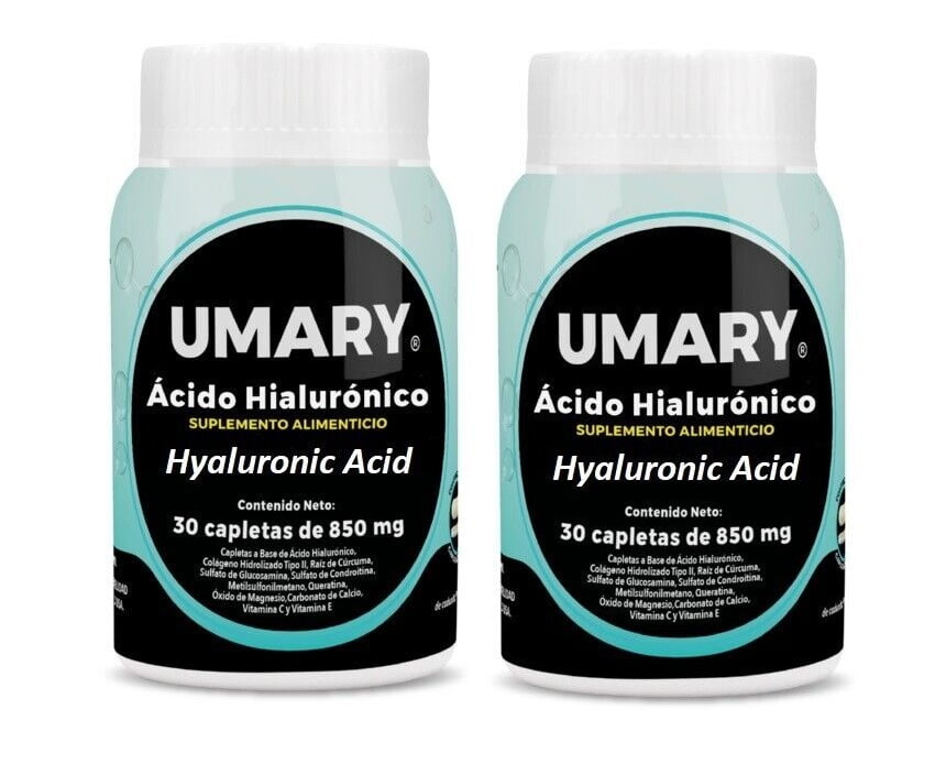 UMARY Hyaluronic Acid 300 Caplets 8500 mg (20 Pack)
