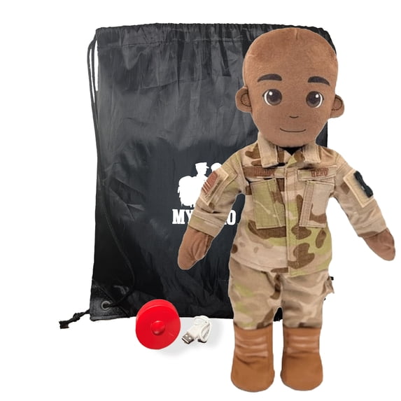 Customizable Recordable My Hero Airman: Plush Air Force Daddy Doll