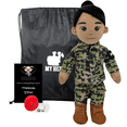 thumbnail image 1 of Customizable  Recordable My Hero Sailor: Navy Plush Mommy Doll, 1 of 1