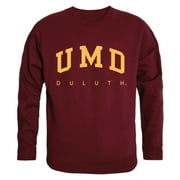 UMD University of Minnesota Duluth Bulldogs Arch Crewneck Pullover Sweatshirt Sweater Maroon Small