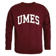 UMES University of Maryland Eastern Shore Hawks Arch Crewneck Pullover Sweatshirt Sweater Maroon Small
