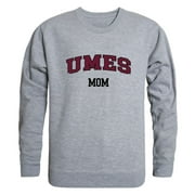 UMES University of Maryland Eastern Shore Hawks Mom Fleece Crewneck Pullover Sweatshirt Heather Grey Small