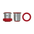 thumbnail image 1 of UMI 3000-R 65-87 GM Poly Rear End Housing Bushings, Red, 1 of 3