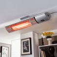 thumbnail image 1 of UMI Patio 1500W Wall-Mounted Electric Infrared Radiation Space Heater with Remote Control, 1 of 10