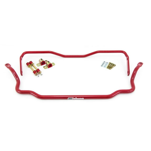 UMI Performance 403534-R Solid Front & Rear Sway Bar Kit