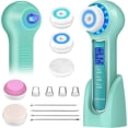 thumbnail image 1 of UMICKOO 3-in-1 Battery Facial Cleansing Brush with 5 Brush Heads, 1 of 6