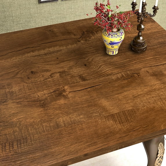 UMIGGEE 17.7-in x 472-in Brown Wood Wallpaper Peel and Stick Wallpaper Wood Grain Wall Paper Removable Self Adhesive Wood Wallpaper Contact Paper Wood Plank Wallpaper for Furniture Home Decor