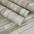 thumbnail image 1 of UMIGGEE 17.7" x 393" Wood Wallpaper Rustic Distressed 3D Brown&Blue Wood Peel and Stick Wallpaper Self-Adhesive Removable Wall Paper Home Decorative Contact Paper Vintage Wood Panel Wooden Vinyl Film, 1 of 10