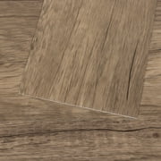 UMIGGEE 35-in x 5.7-in Peel and Stick Flooring Brown Wood Look Floor Tiles 20-Pcs Vinyl Flooring Self-Adhesive Flooring For Kitchen Laminate Flooring Home Decoration (27.7 Sq. ft./Pack)