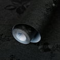thumbnail image 1 of UMIGGEE Black Wallpaper 17.7-in x 393-in Embossed Rose Self Adhesive Wall Paper Gray Peel and Stick Wallpaper Vinyl Contact Paper for Home Decoration Cabinet Furniture Renovation, 1 of 8