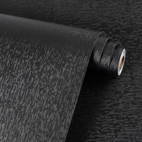 UMIGGEE Black Wallpaper Self Adhesive Removable Peel and Stick Hexagon Vinyl Film Stick Paper 15.7-in x 118-in Wall Coverings Shelf Home Decorative Liner Table and Door Reform