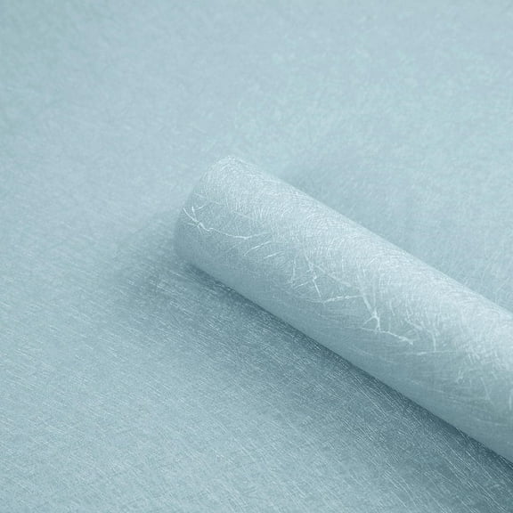 UMIGGEE Blue Peel and Stick Removable Wallpaper 23.62" x 196.8" Embossed Self Adhesive Contact Paper for Home Decorative Film Cabinet Furniture Texture