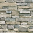 thumbnail image 1 of UMIGGEE Brown Stone Brick Wallpaper 17.7" x 118" Peel and Stick Stone Self-Adhesive Removable Vinyl Wallpaper Faux 3D Stone Look Brick Shelf Paper, 1 of 7