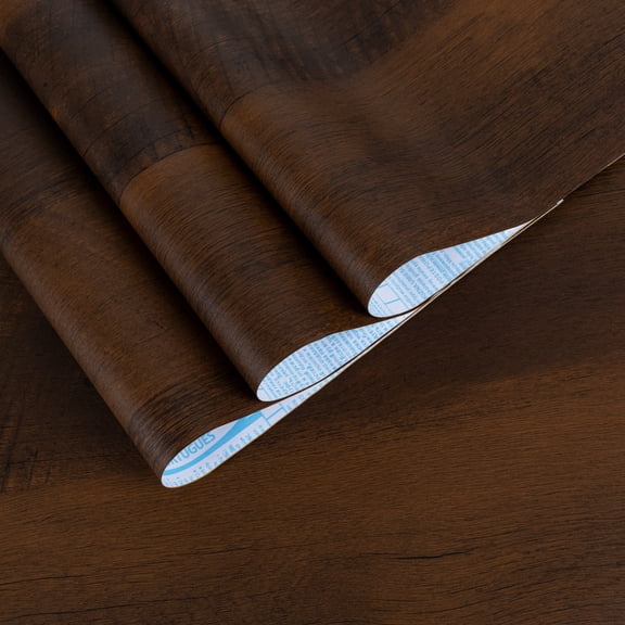 UMIGGEE Brown Wood Wallpaper 15.7-in x 118-in Peel and Stick Wallpaper Wood Grain Wall Paper Removable Self Adhesive Wood Wallpaper Contact Paper Wood Plank Wallpaper for Furniture Home Decor