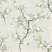 UMIGGEE Floral Peel and Stick Wallpaper Beige Floral Wall Paper 17.7" x 118" Removable Wallpaper Decorative Self Adhesive Wallpaper Wall Paper for Home Decor Wall Covering Old Furniture Renovation