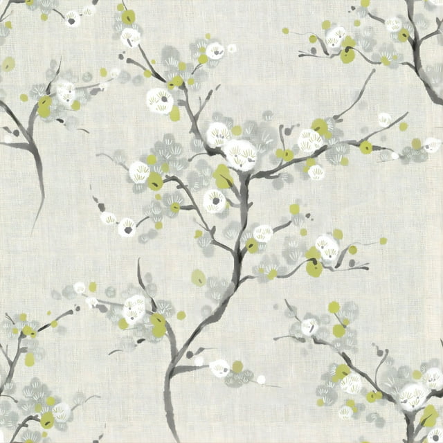 "UMIGGEE SelfAdhesive Floral Wallpaper, Beige, 17.7"" x 118