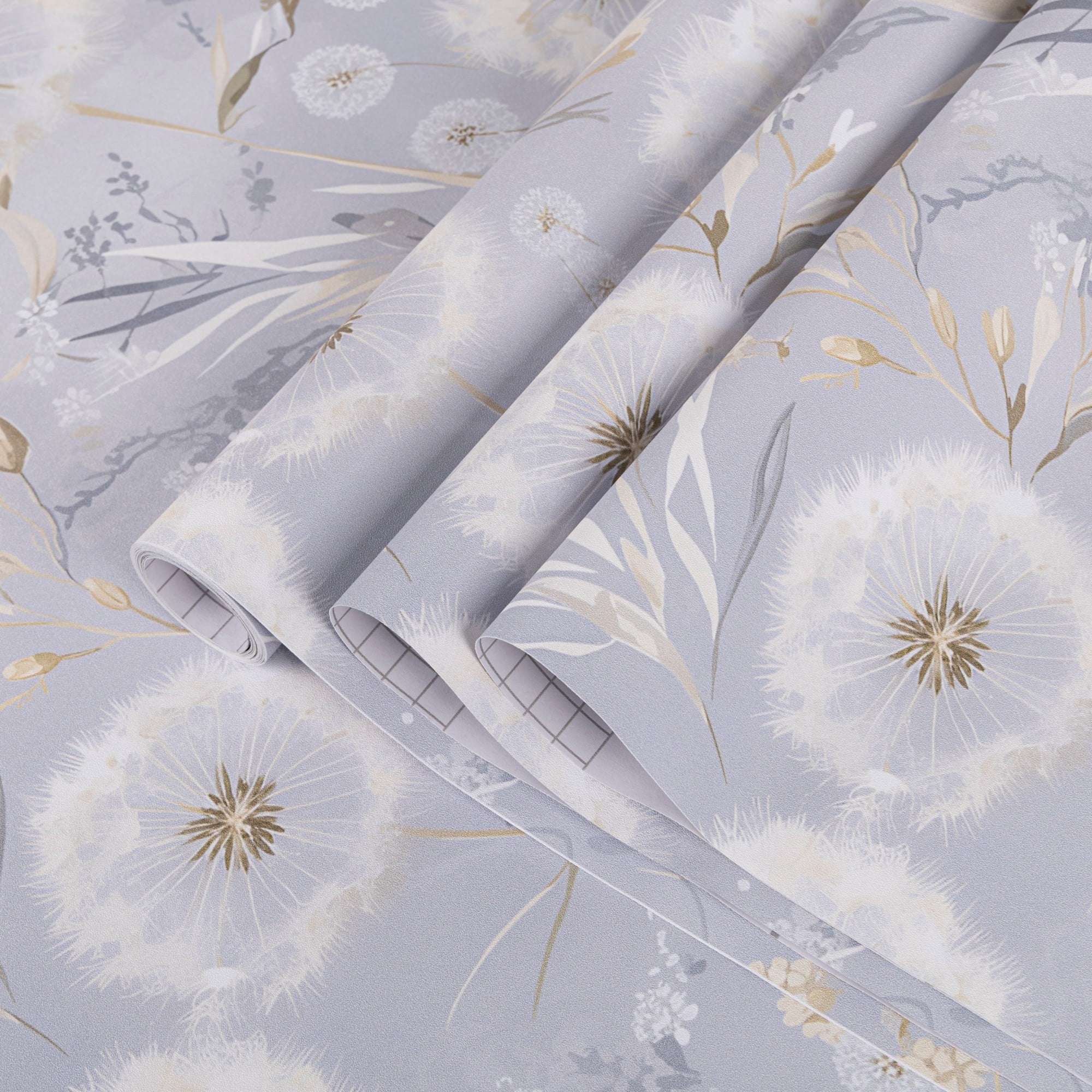 UMIGGEE Floral Wallpaper Peel and Stick Floral Wall Wallpaper Self Adhesive Flower Wallpaper Contact Paper 17.3-in x 118-in Home Decor Wall Covering Old Furniture Renovation