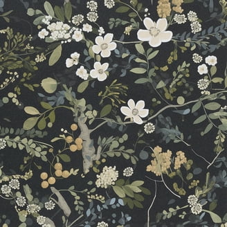 Arthome Peel And Stick Bird Floral Wallpaper – 17"x240" Self-Adhesive, Removable, Waterproof For Walls & Furniture