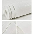 thumbnail image 1 of UMIGGEE White Peel and Stick Wallpaper 23.62" x 196.8" Self Adhesive Embossed Removable Wall Paper Contact Paper Vinyl Film Textured Home Decor Wall Covering Old Furniture Renovation, 1 of 6