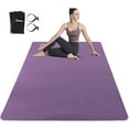 thumbnail image 1 of UMINEUX Large Yoga Mat for Men and Women 1/4 Inch Extra Thick TPE Fitness Mat for Home Gym Workout, Non-Slip, 1 of 7