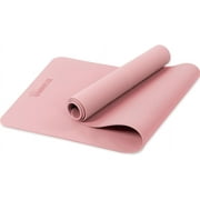UMINEUX Yoga Mat Non Slip, Pilates Fitness Mats, Eco Friendly, Anti-Tear 1/4" Thick Yoga Mats for Women, Exercise Mats for Home Workout, Parfait Pink