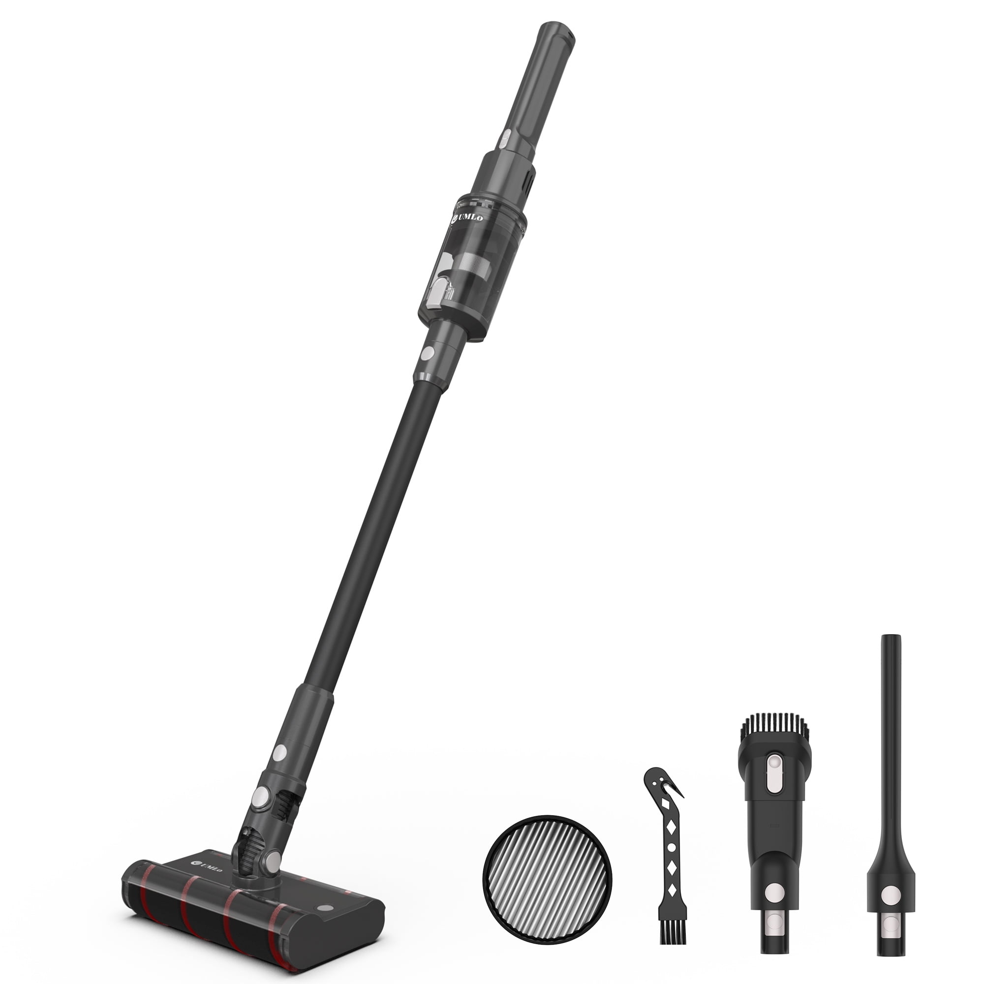 UMLo V101 Cordless Vacuum Cleaner, 360° Omnidirectional Rotation 6in1 Stick Vacuum, 22kPa