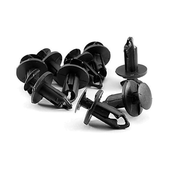 UMNUNV 30X Front Grille ABS Fastener Rivet Push Pin Clips Retainer for Jeep for Gladiator 2020-2022 for Wrangler 2007-2022 for Wrangler JK 2018 Clip-on-Attachment Type Black Matte 30pcs