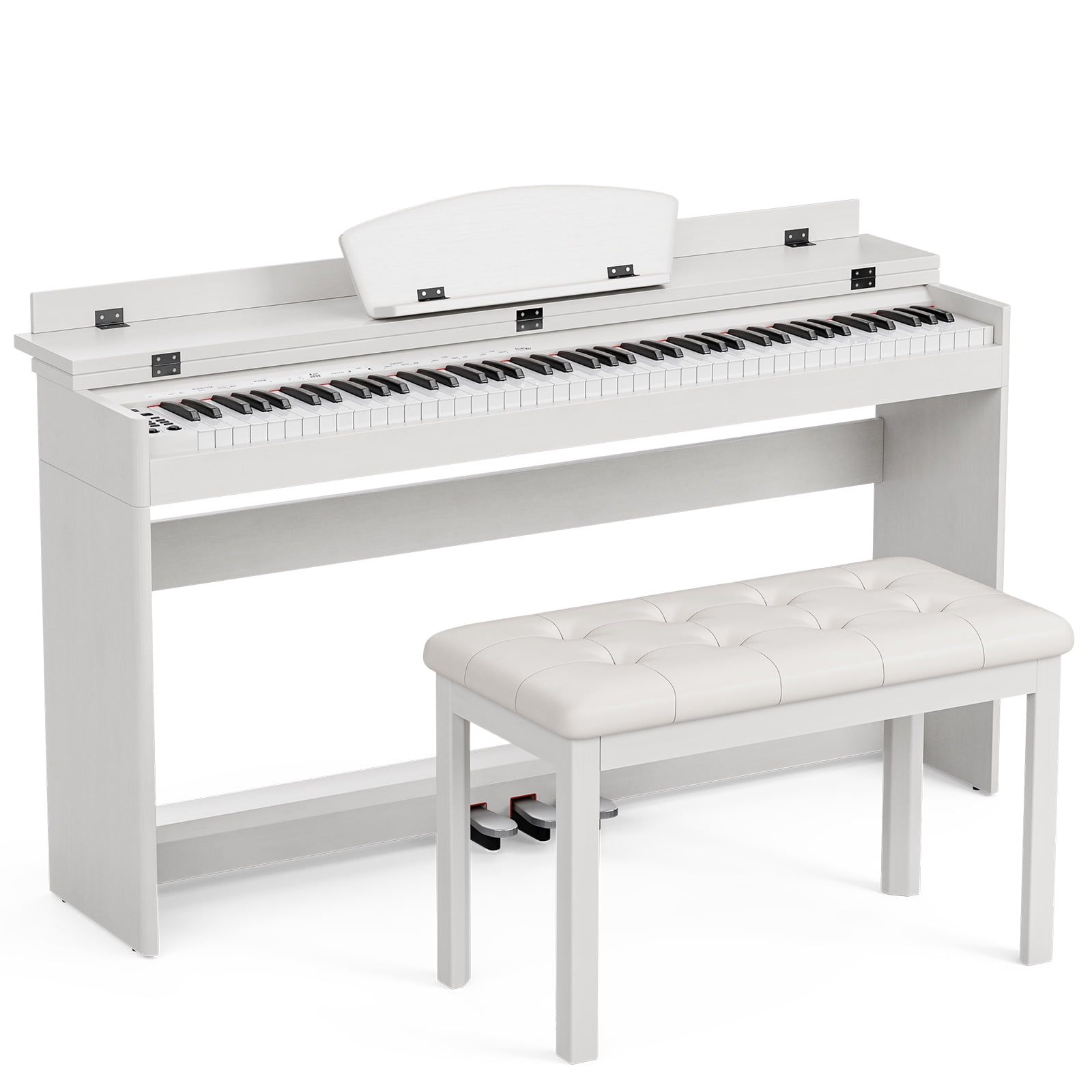 Standard Size Adults Piano 88 Key Electronic Keyboard Adults Intelligent  Electronic Keyboard Portable Music Soporte Teclado