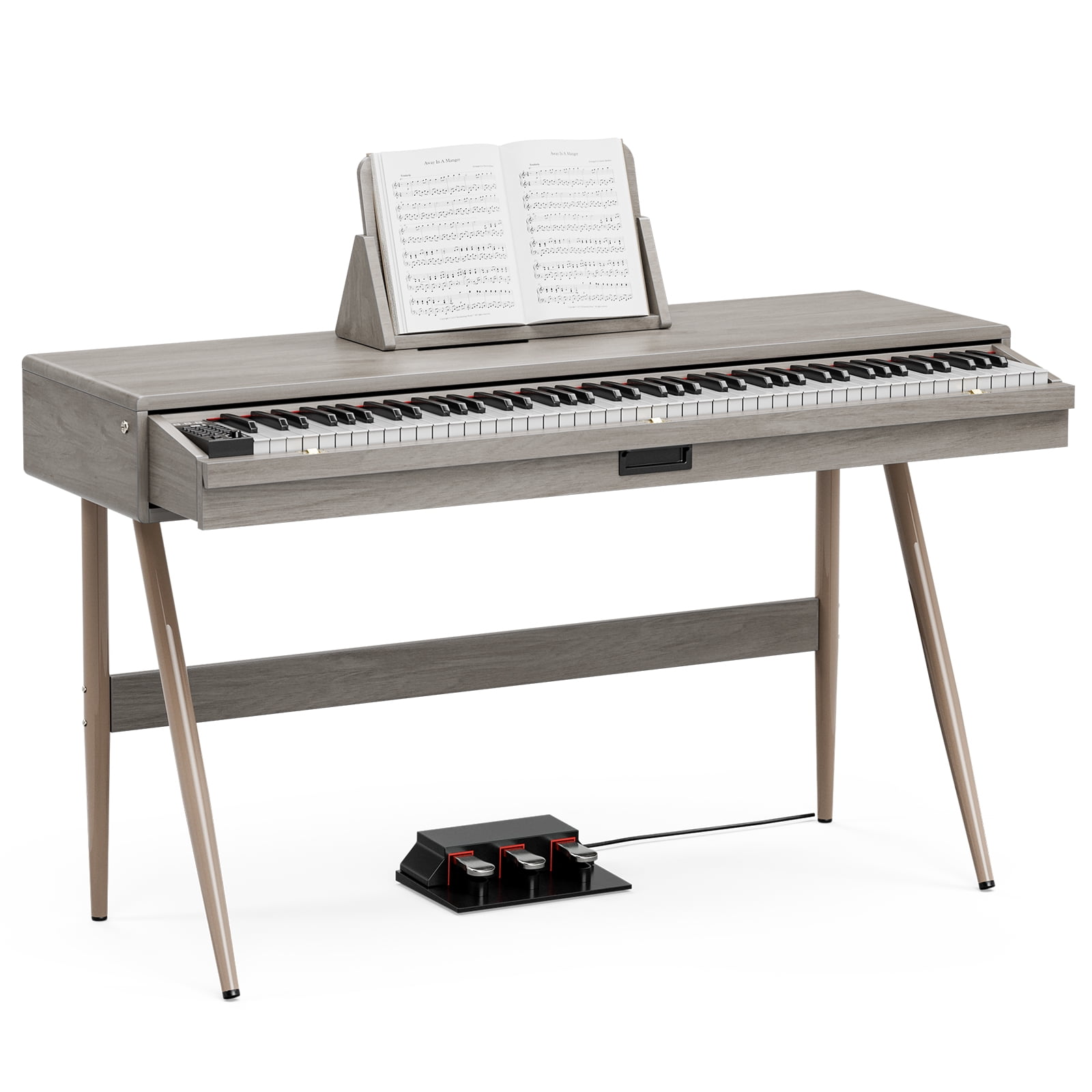 SHEIRIN 88 Keys Full Size Electronic Digital Piano, Weighted