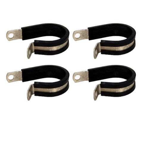 UMPCO Boat Hose Clamps S325-DG20 | Carver 1 Inch Rubber (Set Of 4)