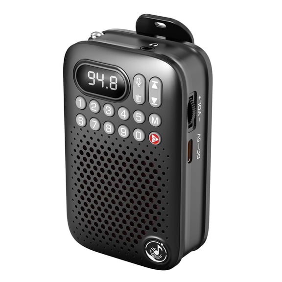 UMUTOO Mini Portable Bluetooth Speaker, 3W Compact Wireless Speaker with FM Radio,Voice Recorder