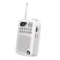 thumbnail image 1 of UMUTOO Mini Portable Bluetooth Radio with MP3 Player, FM Radio, Recording, 3W Speaker, TF Card Playback, Type-C Charging, Compact & Lightweight Design, 1 of 9