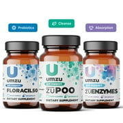 UMZU Digestive Health Bundle Floracil50, zuPoo, zuEnzymes