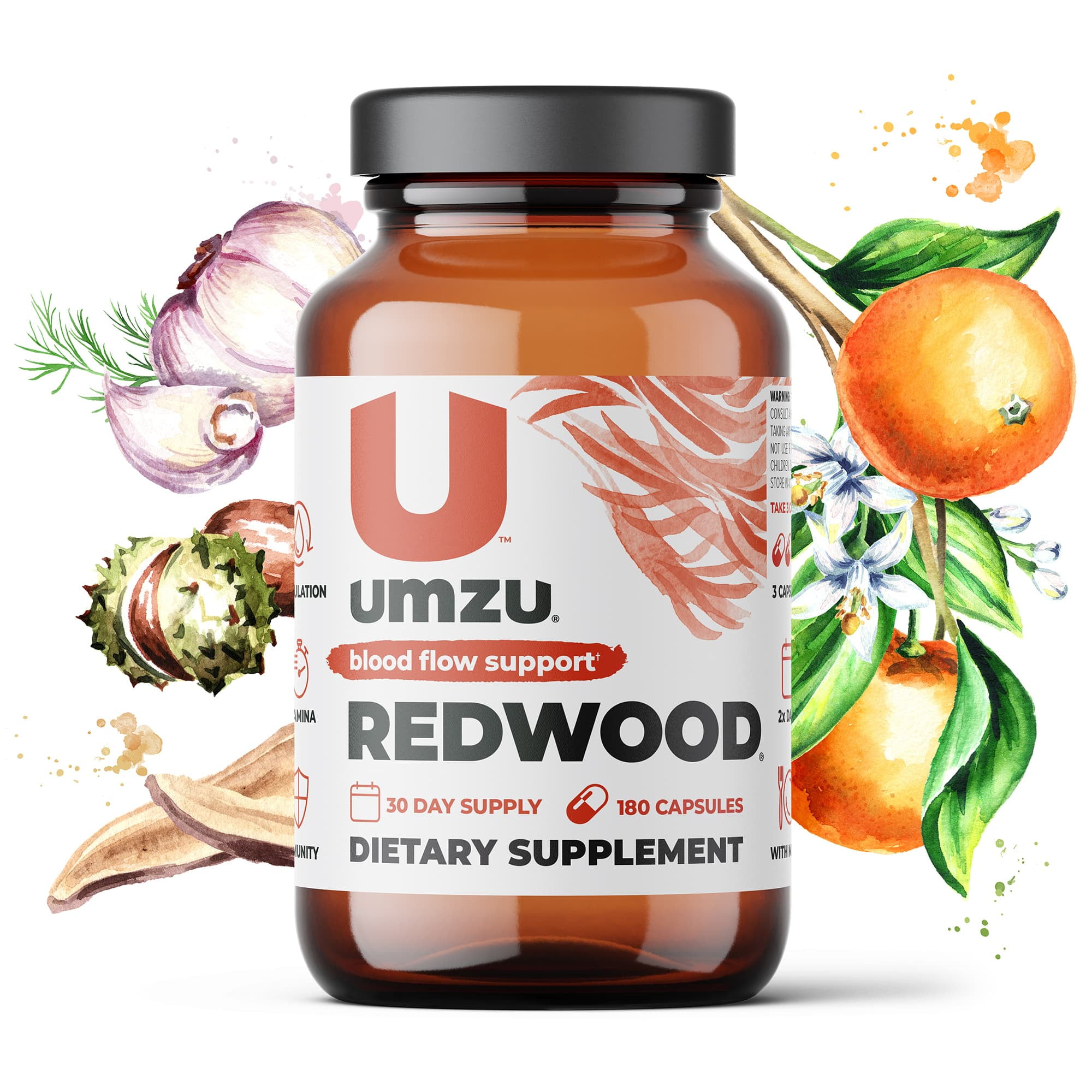 UMZU Redwood Nitric Oxide & Circulatory Support