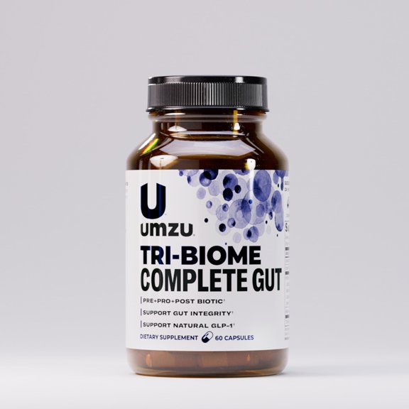 UMZU Tri-Biome: Pre+Pro+Post Biotic Gut Health Solution