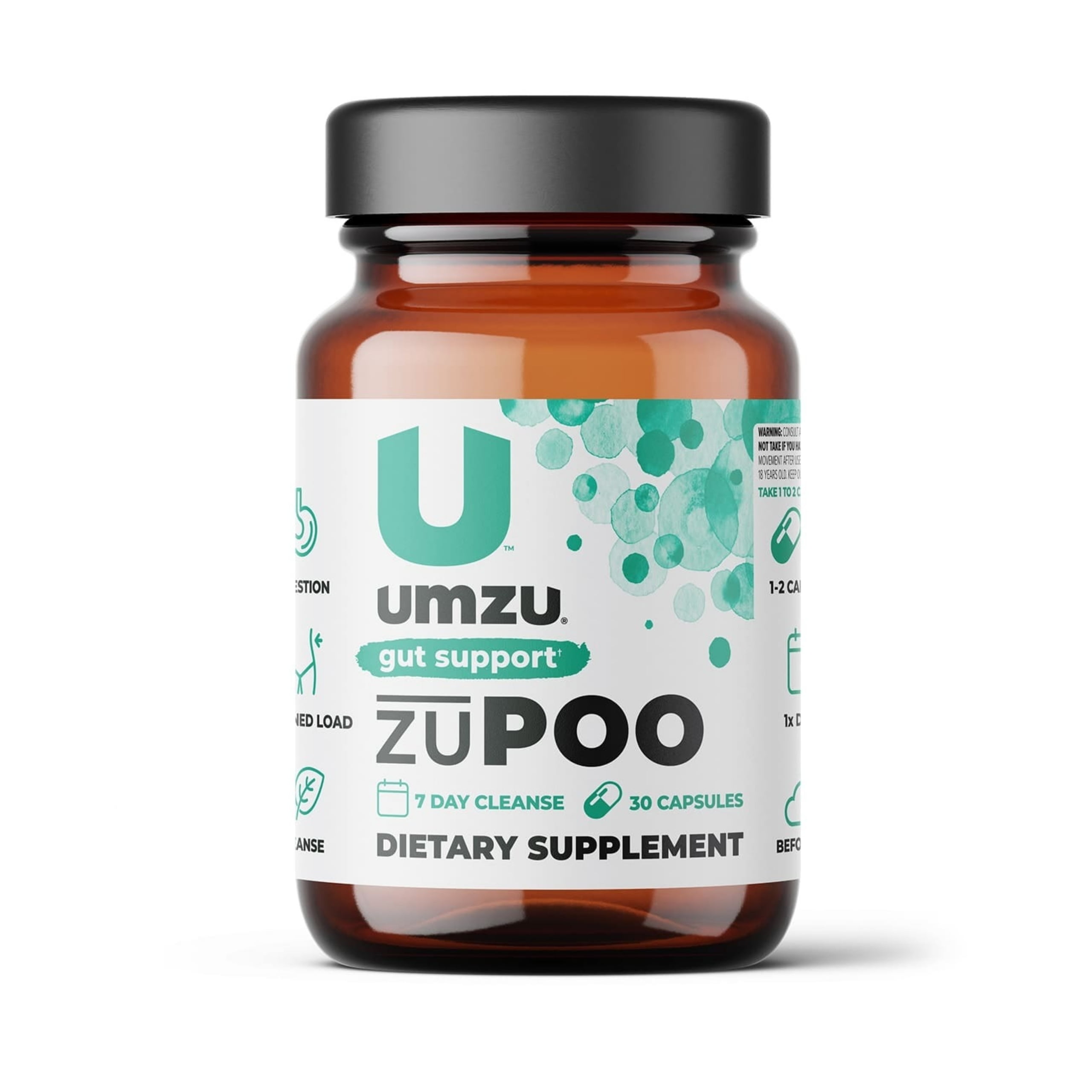 UMZU zuPoo Colon Health & Constipation Relief Supplement for Bloating & Digestion Natural