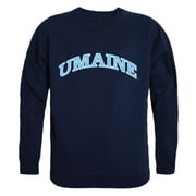 UMaine University of Maine Black Bears Arch Crewneck Pullover Sweatshirt Sweater Navy X-Large