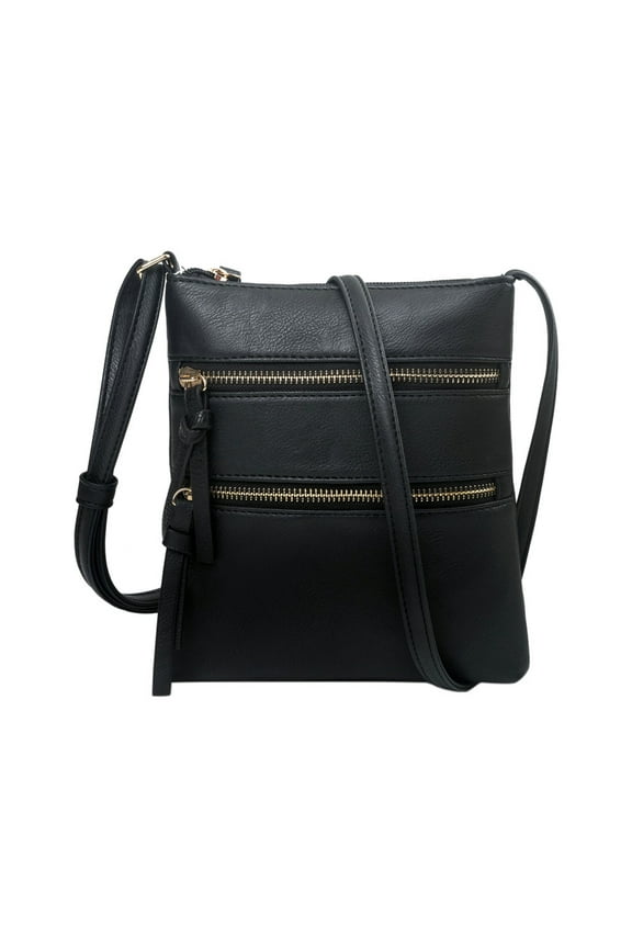 Women New Functional Multi Pocket Crossbody Bag Messenger Shoulder Bag