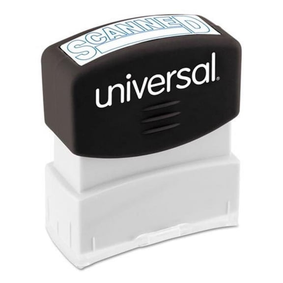 UN  Message Stamp - Blue