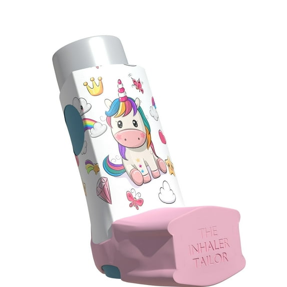 The Inhaler Tailor Shorter Size Una The Unicorn Inhaler Case, Inhaler Not Included