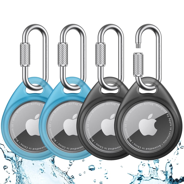 air tag for kids backpack Bingcok Airtag Hidden Holder with Invisible Pin, 4 Pack and water for reliable tracking. for Airtag Holder for Kids