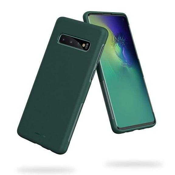 UNBREAKcable Samsung Galaxy S10 Case (6.1 Inch) - Ultra-Thin Frosted TPU Silicone Protective Case for Galaxy S10 [Shockproof & Non-Slip & Anti-Fingerprint] - Black