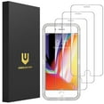 thumbnail image 1 of UNBREAKcable Shatterproof Screen Protector for iPhone 8 Plus /7 Plus [3-Pack] [99.99% HD Clear] [Easy Installation Frame] [Full Coverage] [Bubble Free] [Anti-Scratch] 9H Tempered Glass for Apple 5.5", 1 of 6